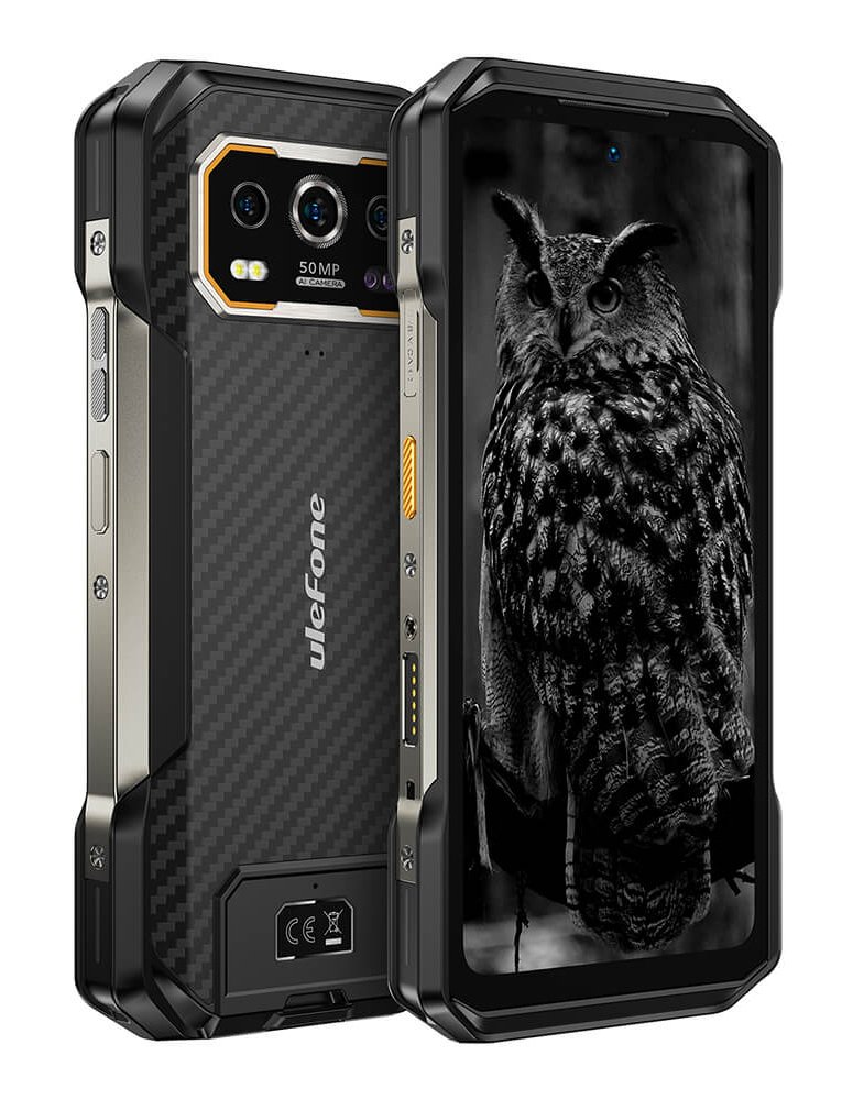 ULEFONE smartphone rmor 27, 6.78", 12/256GB, 10600mh, IP68/IP69K, μαύρο 8151