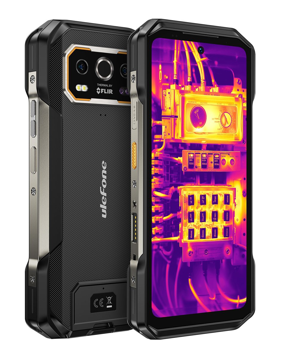 ULEFONE smartphone rmor 27T Pro, 6.78", 12/256GB, 5G, 10600mh, IP68/IP69K, μαύρο 7705