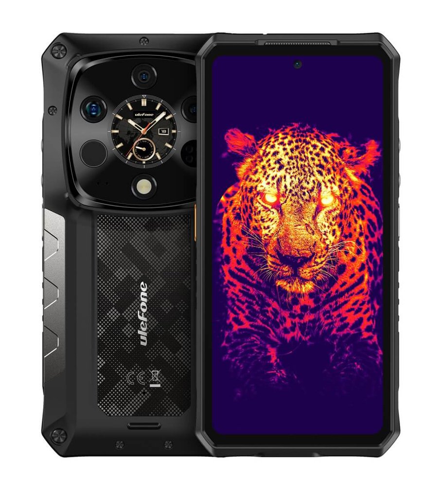 ULEFONE smartphone rmor 28 Ultra Thermal, 6.67" & 1.04, 16/1TB, 5G, 10600mh, IP68/IP69K, μαύρο 8880