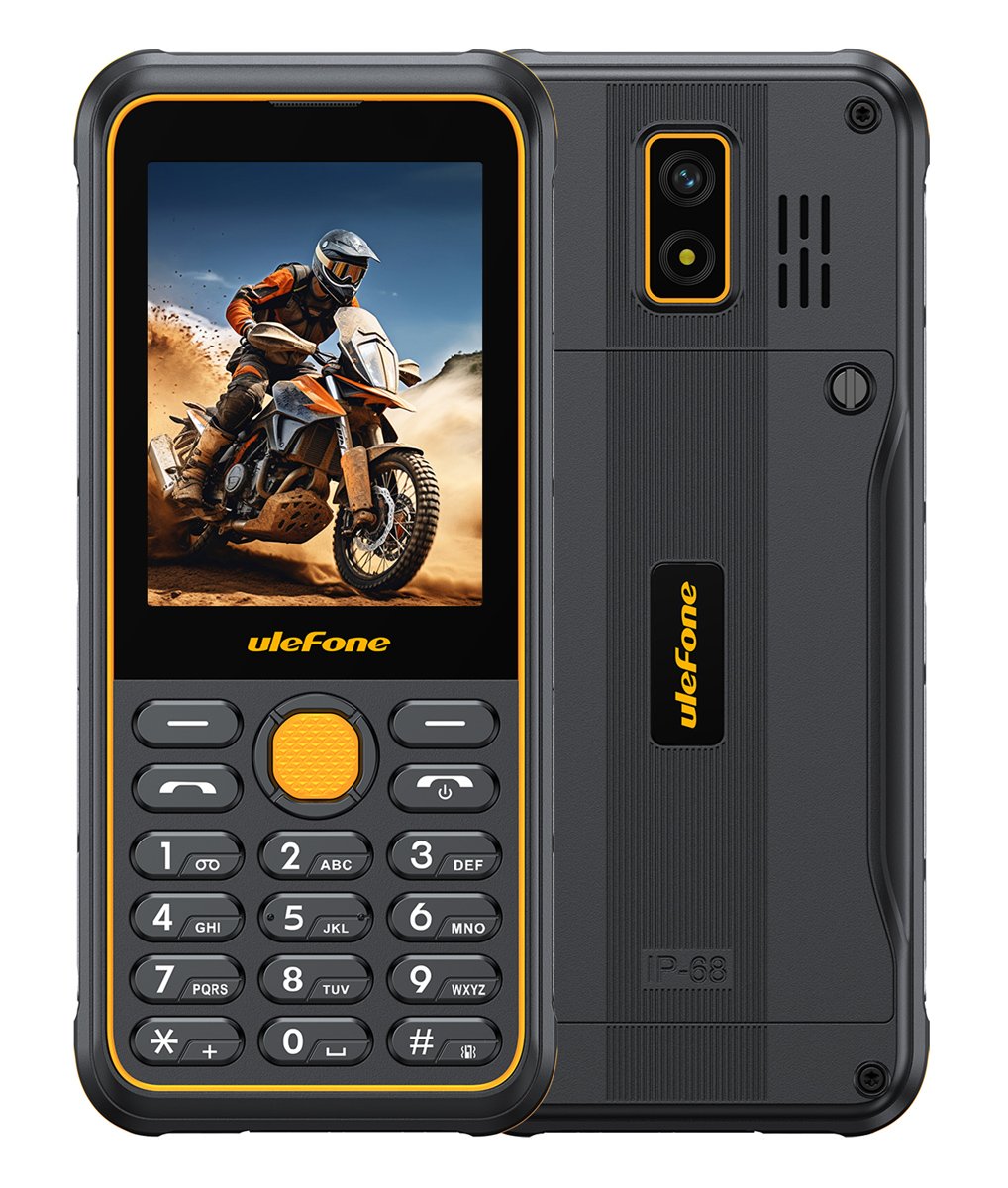 ULEFONE κινητό τηλέφωνο rmor Mini 4, IP68, 2.8", dual SIM, 4G, μαύρο 8794