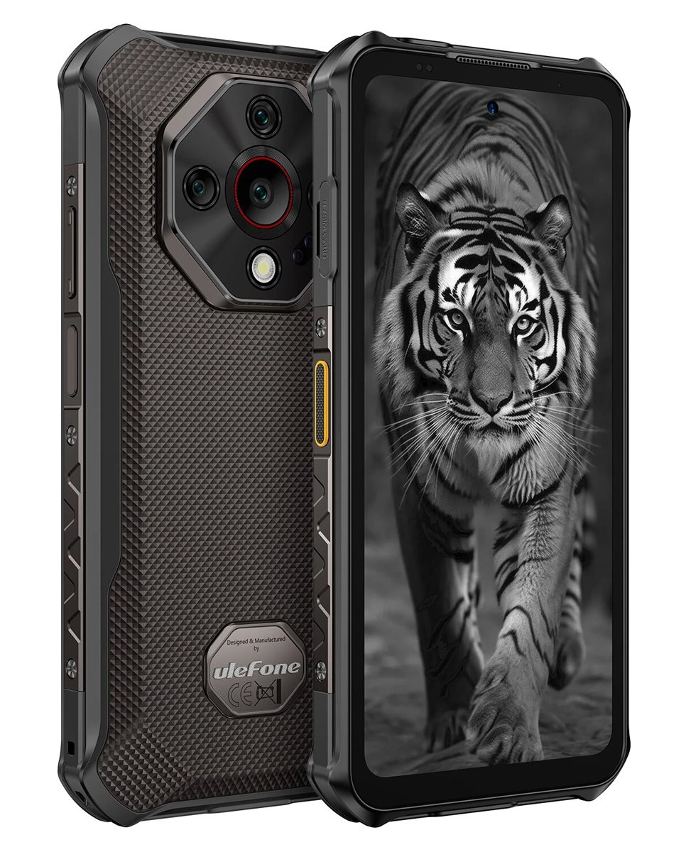 ULEFONE smartphone rmor X16, 6.56", 6/128GB, 10360mh, IP68/IP69K/MIL-STD-810H, μαύρο 9272