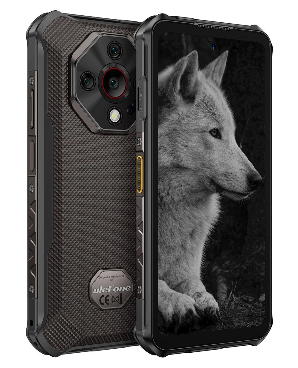 ULEFONE smartphone rmor X16 Pro, 6.56", 8/256GB, 5G, 10360mh, IP68/IP69K/MIL-STD-810H, μαύρο 9273