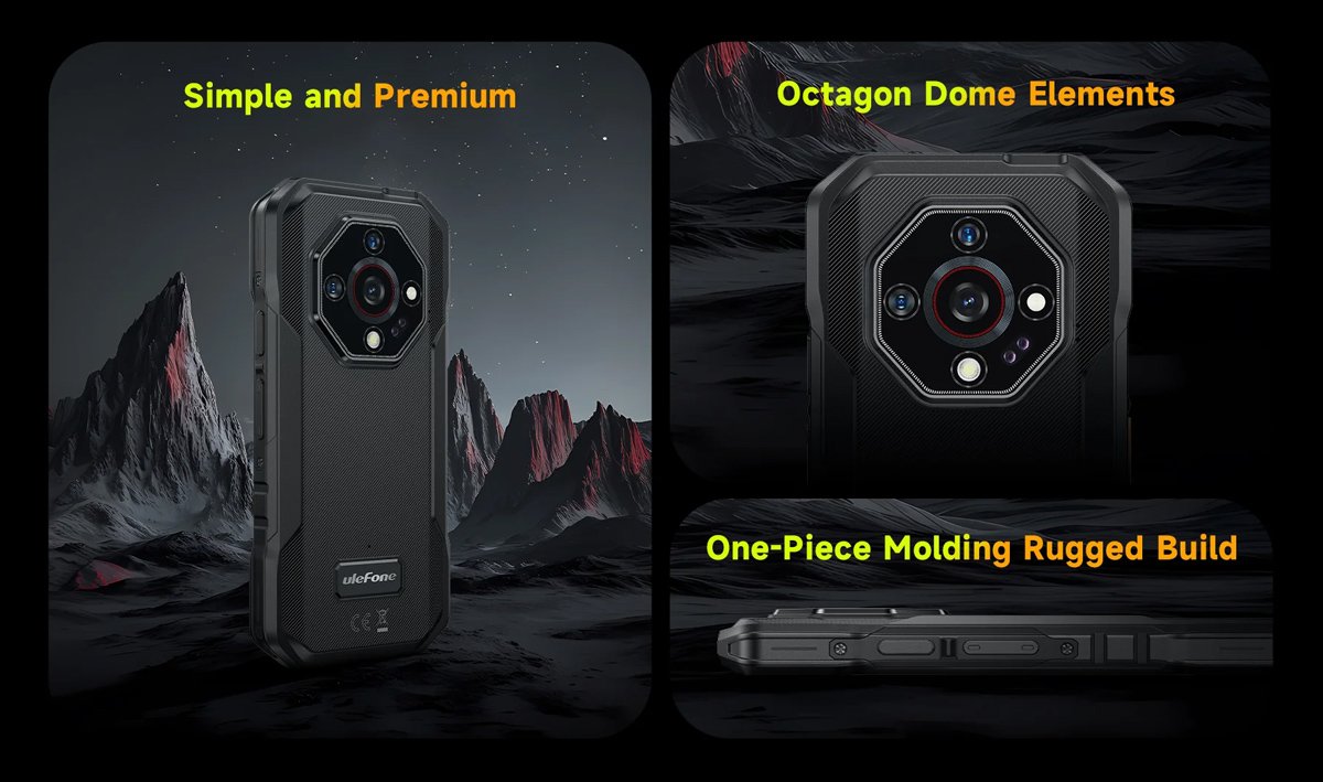ULEFONE smartphone rmor X32 Pro, 5.65", 8/256GB, 5G, 5500mh, IP68/IP69K, μαύρο 8877 - Image 11
