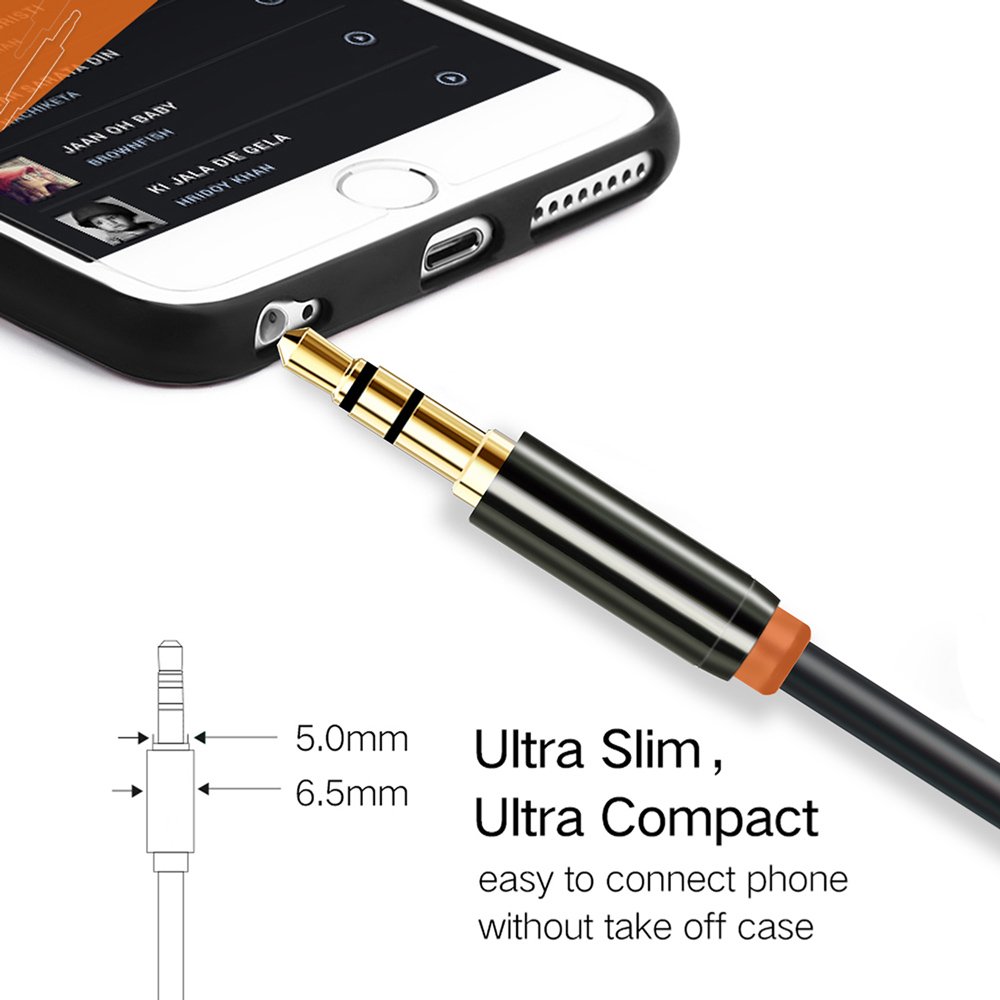 CABLETIME καλώδιο προέκτασης ήχου 3.5mm CT-, gold plated, 1.5m, μαύρο 8518 - Image 2