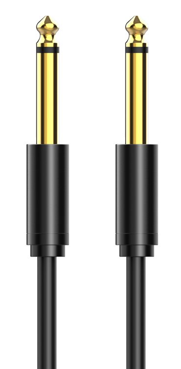 CABLETIME καλώδιο ήχου 6.35mm , 15m, μαύρο