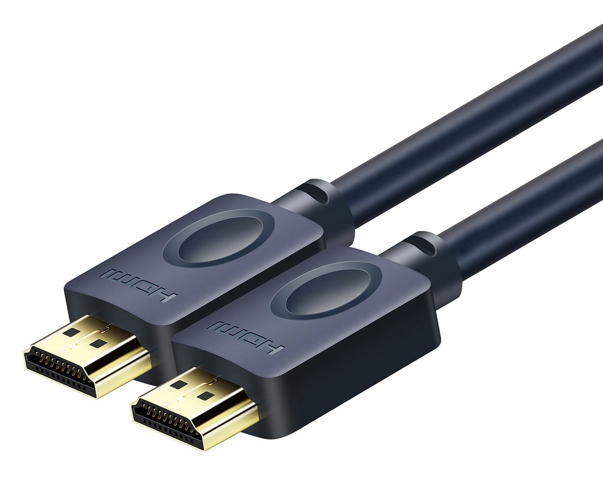 CABLETIME καλώδιο HDMI  με Ethernet, 4K/60Hz, 18 Gbps, 2m, μπλε 6798