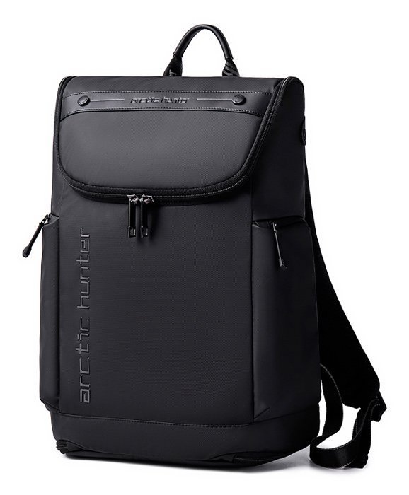 ARCTIC HUNTER τσάντα πλάτης  με θήκη laptop 15.6", 25L, μαύρη 4478