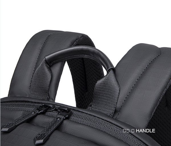 ARCTIC HUNTER τσάντα πλάτης με θήκη laptop 15.6", 21L, μαύρη 4168 - Image 5
