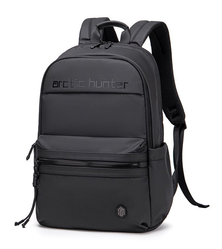 ARCTIC HUNTER τσάντα πλάτης  με θήκη laptop 15.6", 21L, μαύρη 4168