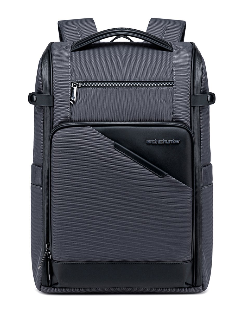 ARCTIC HUNTER τσάντα πλάτης με θήκη laptop 15.6", USB, 15L, γκρι 7492 - Image 4