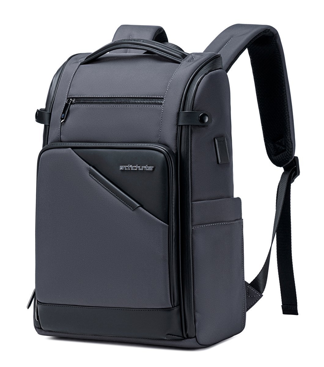 ARCTIC HUNTER τσάντα πλάτης  με θήκη laptop 15.6", USB, 15L, γκρι 7492
