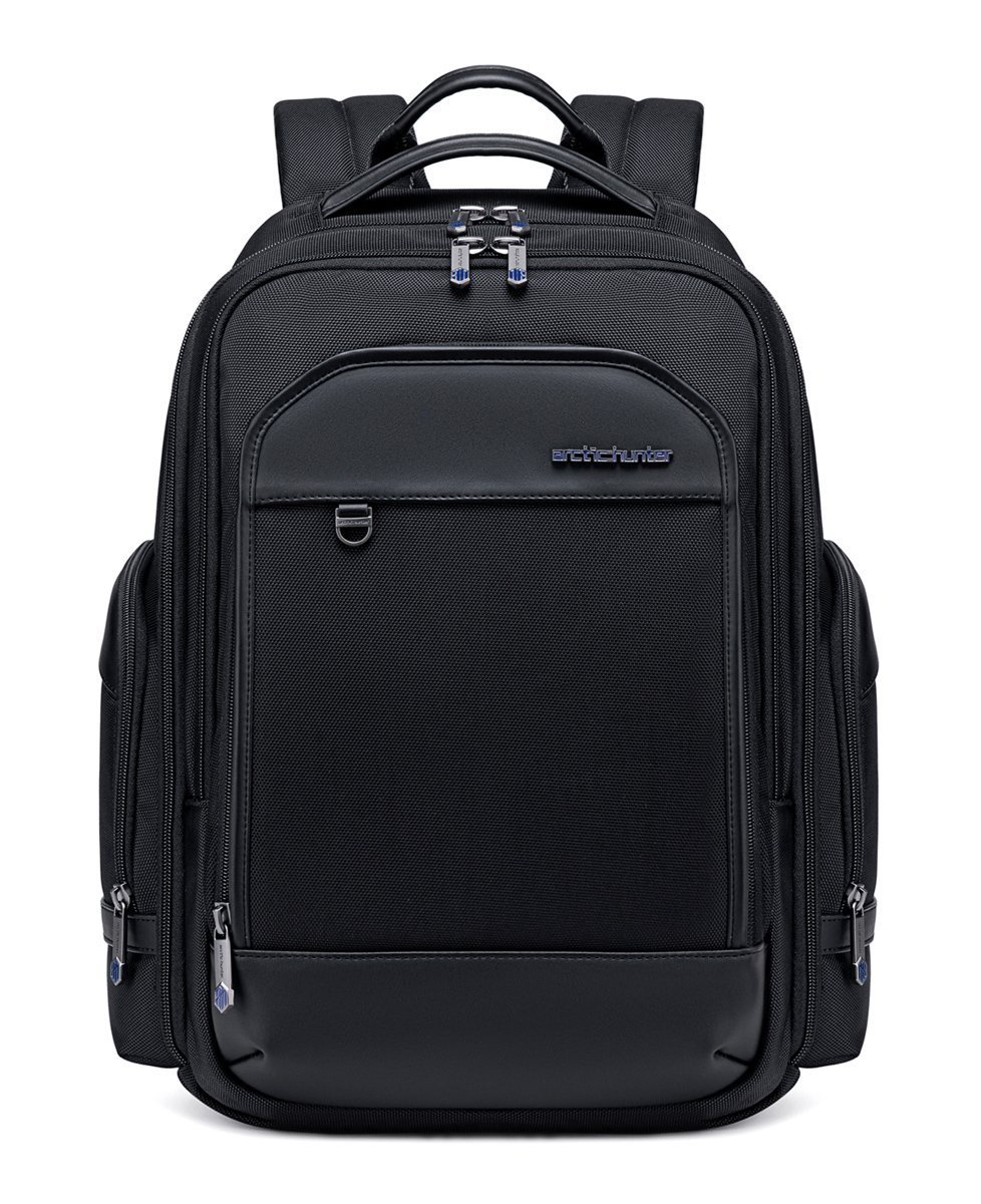 ARCTIC HUNTER τσάντα πλάτης με θήκη laptop 15.6", USB, 20.5L, μαύρη 7477 - Image 4