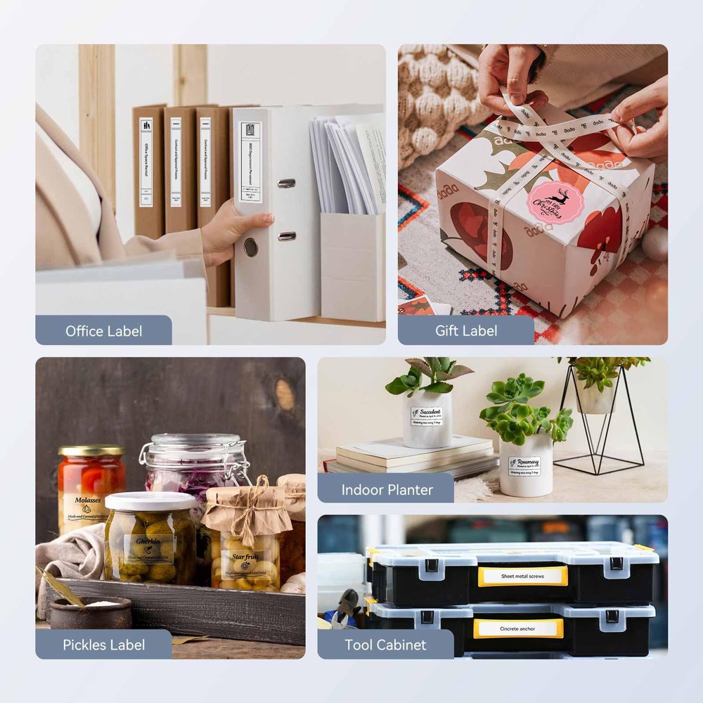 NIIMBOT smart θερμικός εκτυπωτής ετικετών , 203dpi, Bluetooth, μπλε 8576 - Image 4