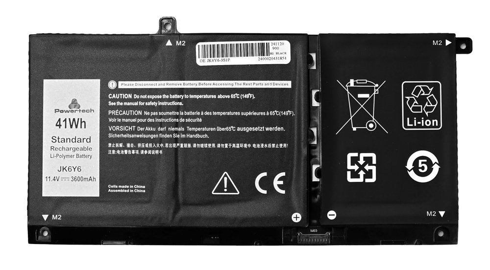 symvati mpataria JK6Y6 gia DELL Inspiron 13 5300/14 5400/15 5500 8006 DELL 1