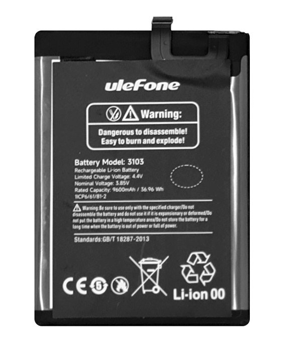 ULEFONE μπαταρία για smartphone Armor 16 Pro 5580