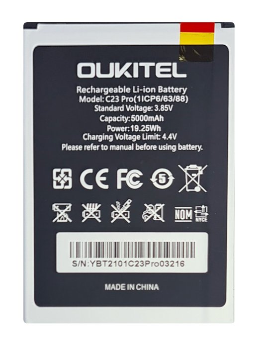 OUKITEL μπαταρία για smartphone C23 Pro 3721