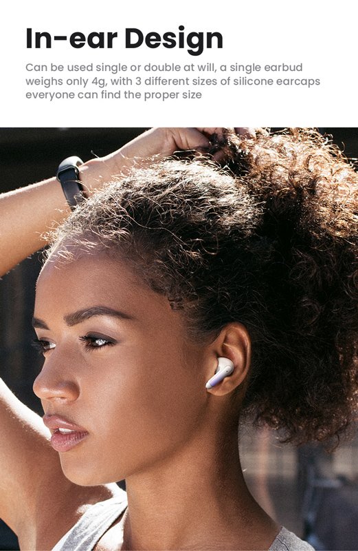 earphones me thiki fortisis US-XD19, TWS, ENC, F13mm, mayra 6895 Bluetooth