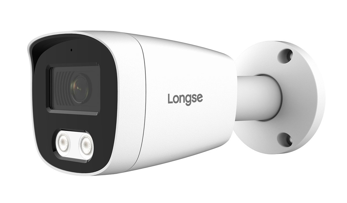 LONGSE IP κάμερα  με μικρόφωνο, 2MP, 2.8mm, αδιάβροχη IP67, PoE 7850