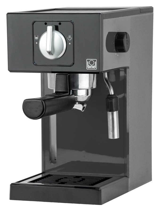 BRIEL μηχανή espresso A1, 1000W, 20 bar, μαύρη 2814