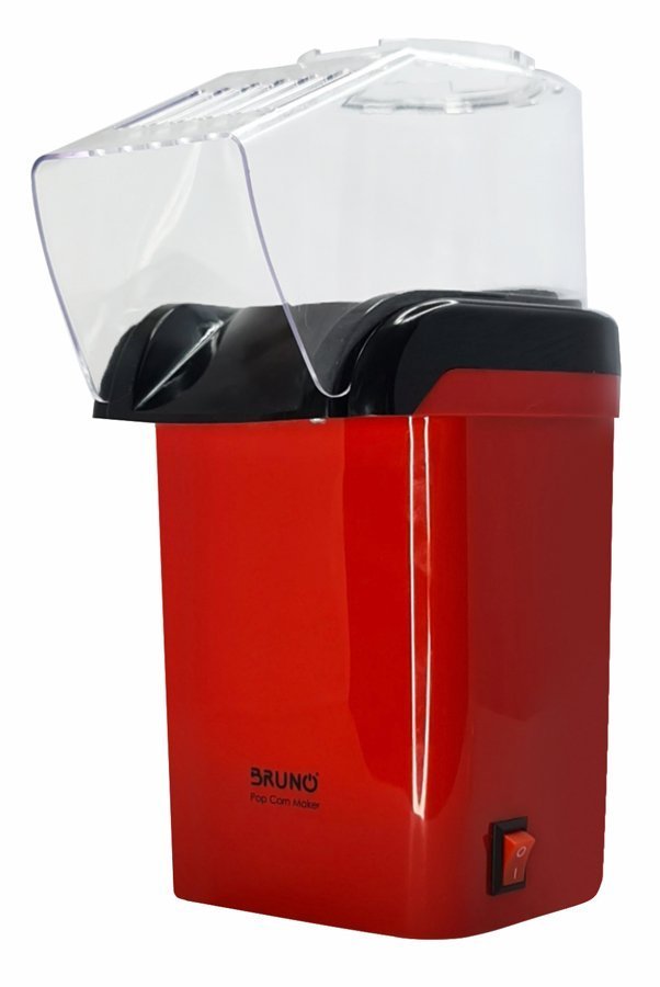 BRUNO συσκευή παρασκευής ποπ-κορν , 1200W, κόκκινη 3884