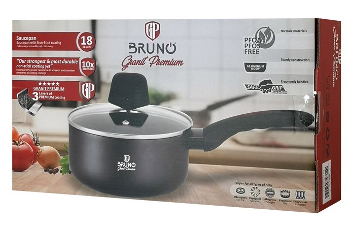 galatiera Granit Premium me antikollitiki epistrosi, 18cm 4187 0 6