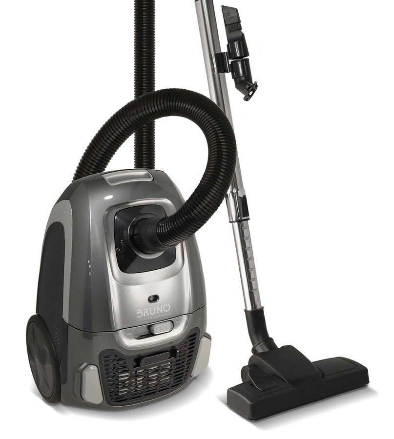BRUNO ηλεκτρική σκούπα , 800W, 3.5lt, γκρι 4868