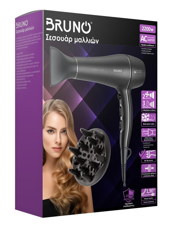 sesoyar mallion AC, 2200W, me fysoyna, mayro 5400 SESOYAR 5