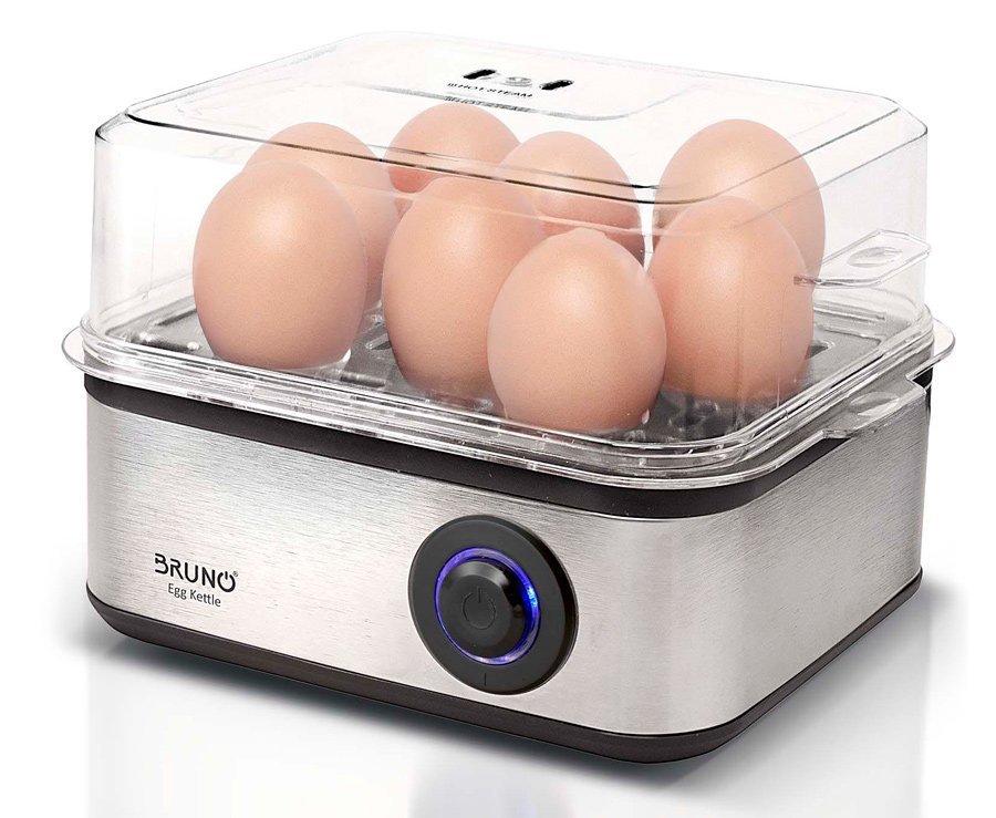 BRUNO βραστήρας αυγών 8 θέσεων , 500W, ανοξείδωτος 5468