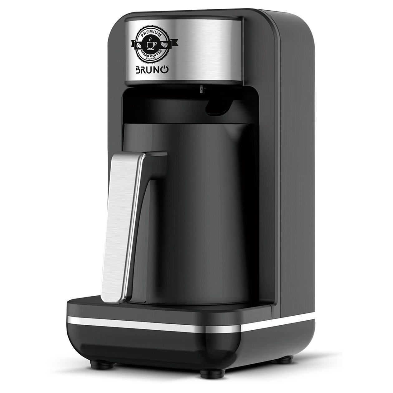 BRUNO αυτόματη καφετιέρα Ελληνικού καφέ , 400W, 260ml, μαύρη 5772