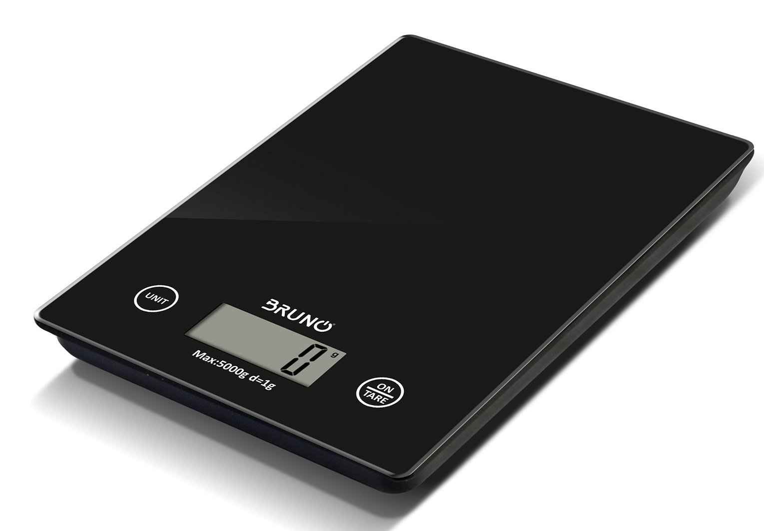 BRUNO ψηφιακή ζυγαριά κουζίνας , 1gr/5kg, Scale in Black 7296