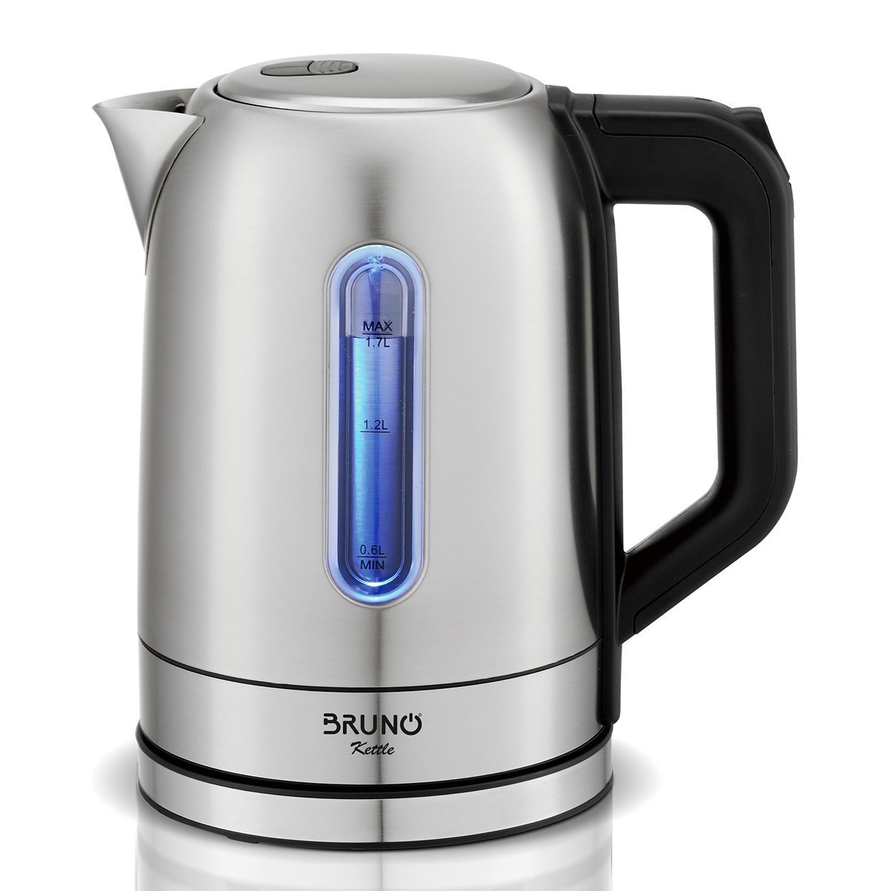 BRUNO βραστήρας νερού , ανοξείδωτος, 1.7L, 2200W, inox 7328