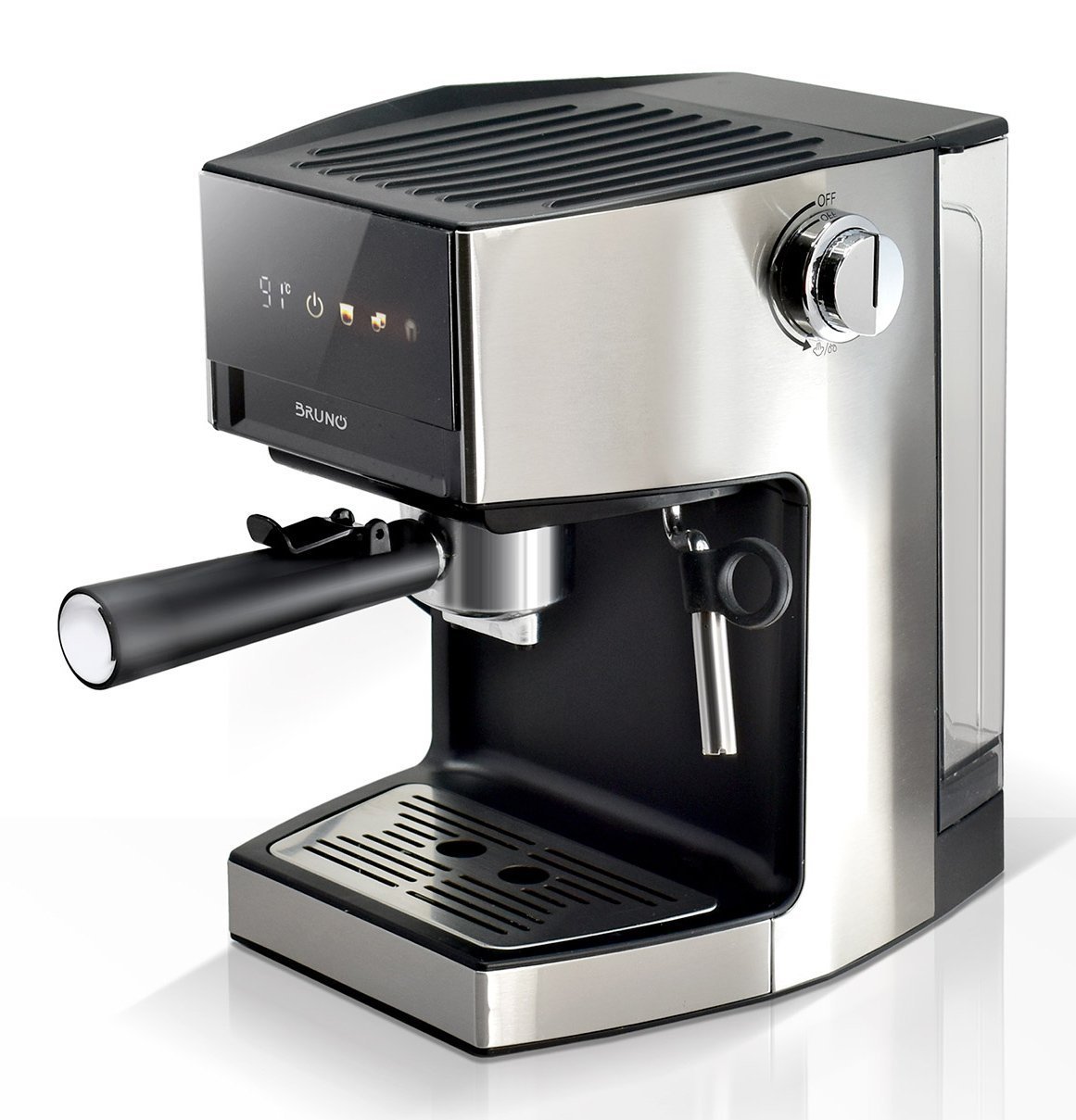 BRUNO αυτόματη μηχανή espresso & cappuccino Barista , 3 σε 1, Hot & Cold, 950W, 19 bar, ψηφιακή 8038
