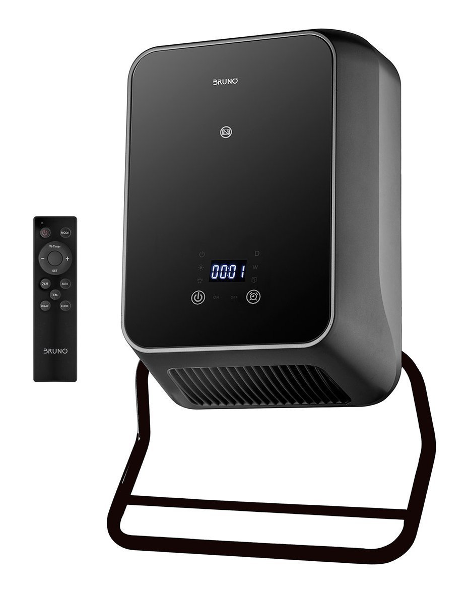 BRUNO κεραμικό αερόθερμο δωματίου & μπάνιου , 2000W, IP23, προηγμένων λειτουργιών, με ανεμιστήρα 9085