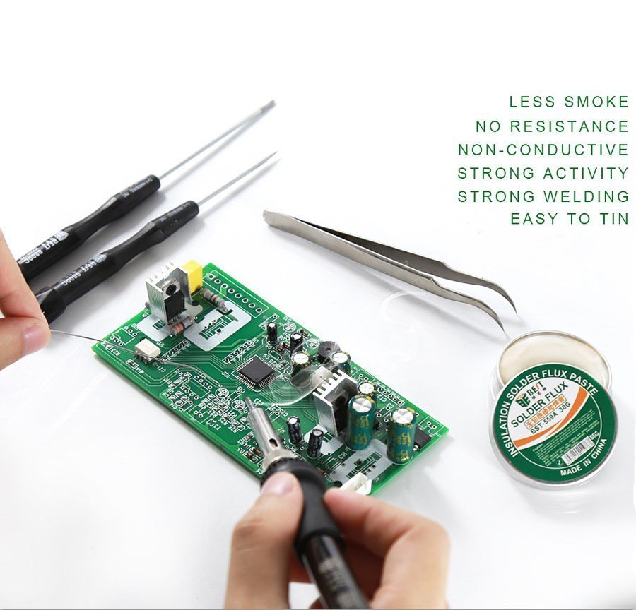 Flux Solder paste sygkollisis, lead free, 30gr 1257 Pasta sygkollisis 3