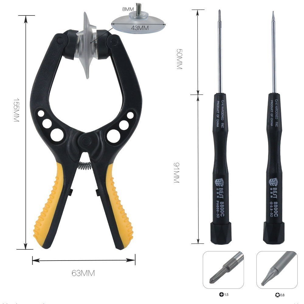 BEST Repair Tool Kit , για iPhone, 8 τμχ 694 - Image 3
