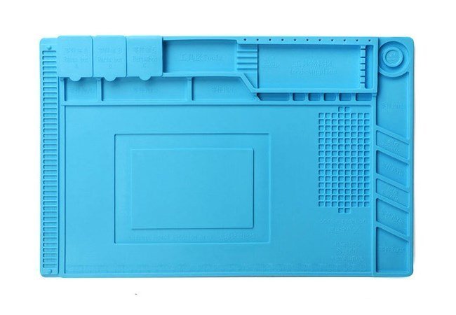 BEST βάση εργασίας S-160, αντιστατική, ελαστική, 30 x 45cm, μπλε 915