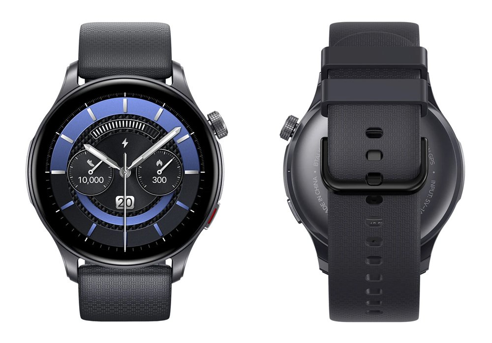 ZELAZE smartwatch talk 3 GPS, heart rate, 1.43" AMOLED, GPS, 3 ATM, gkri 9072 Gkri 6