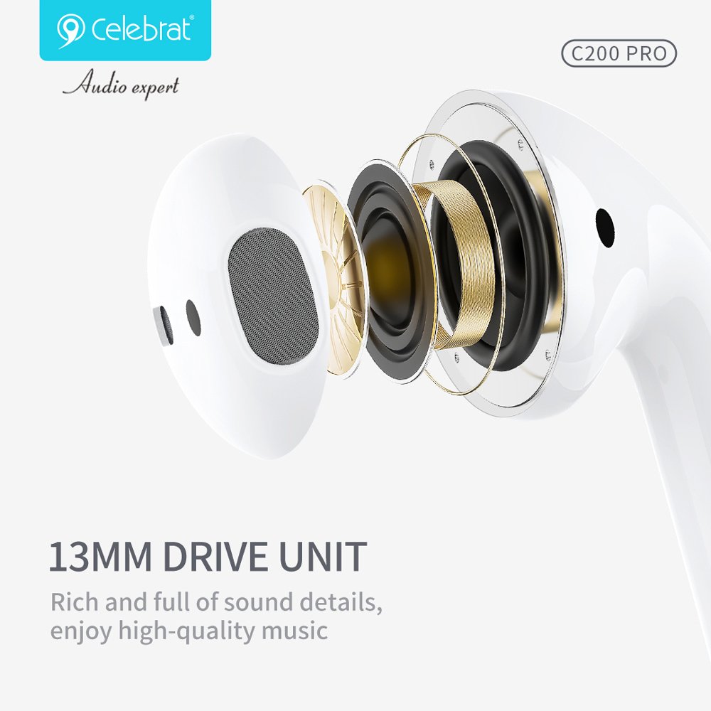 earphones me thiki fortisis Pro, True Wireless, 13mm, 30/300mAh, leyka 9237 Bluetooth