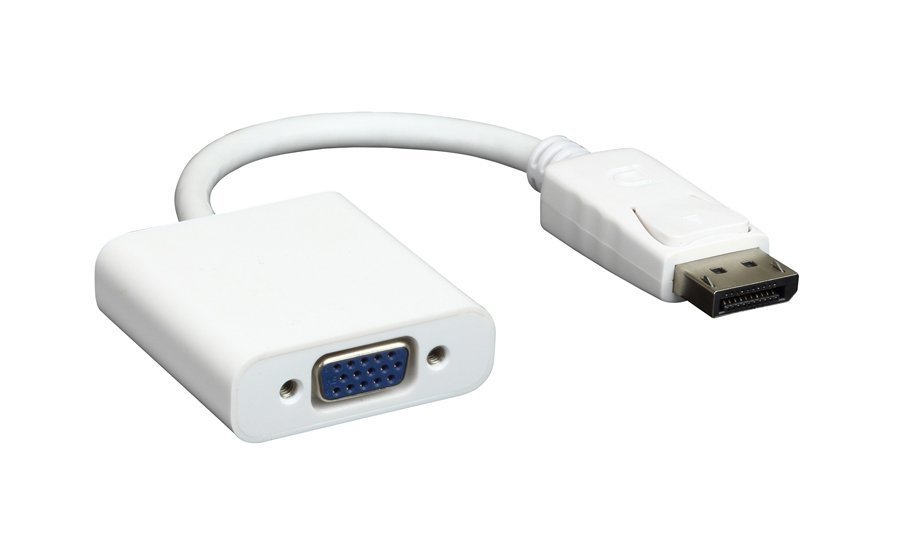 antaptoras DisplayPort se VGA, 0.20m, leykos 501 DisplayPort