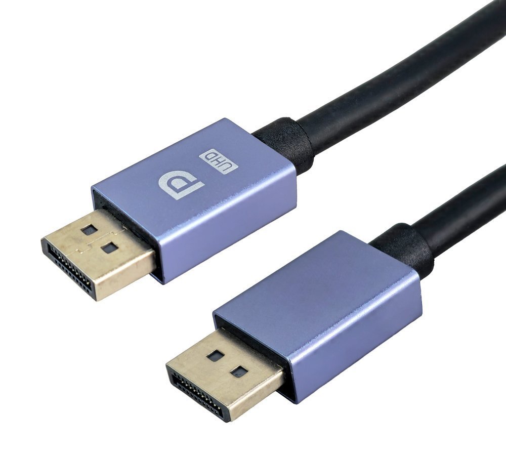 POWERTECH καλώδιο DisplayPort , 8K/60Hz, 48 Gbps, 1m, μαύρο 8923