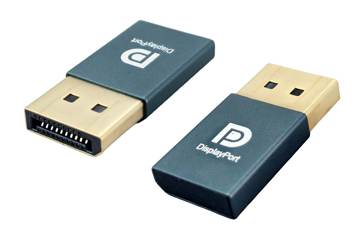 POWERTECH DisplayPort dummy plug  με LED, 4K/17Hz, γκρι 8930