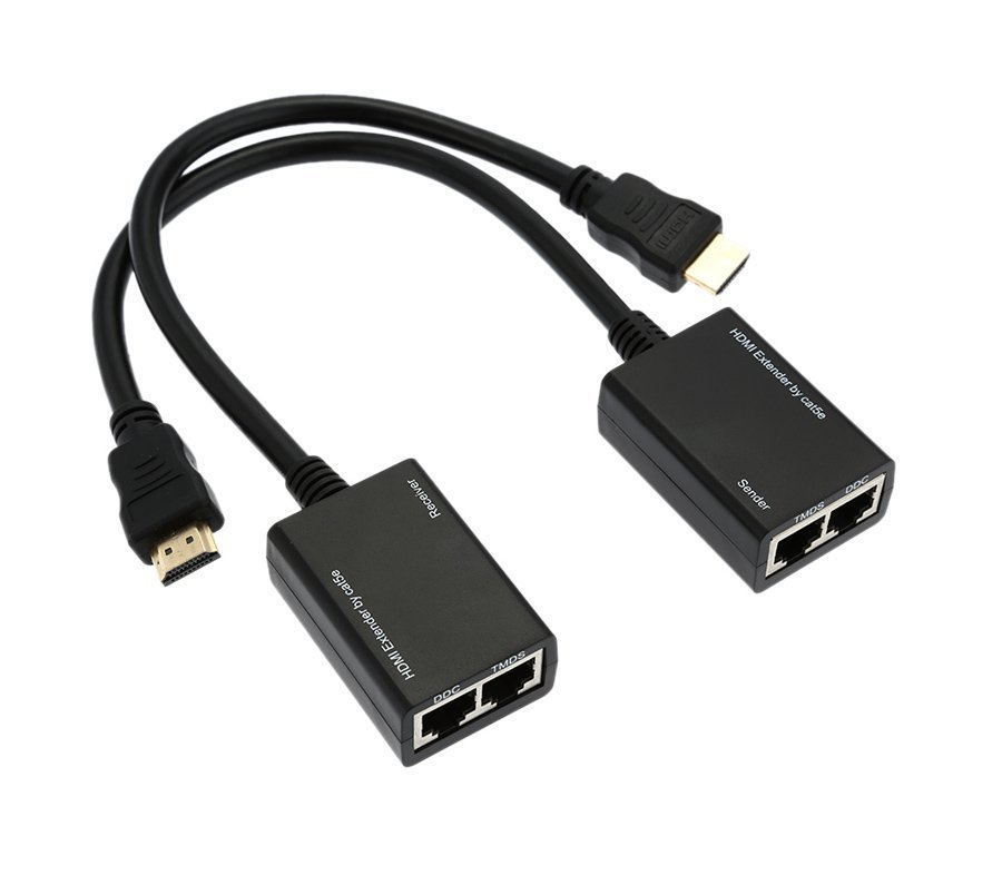 POWERTECH HDMI video extender  μέσω καλωδίου RJ45, 1080p, 30m 967