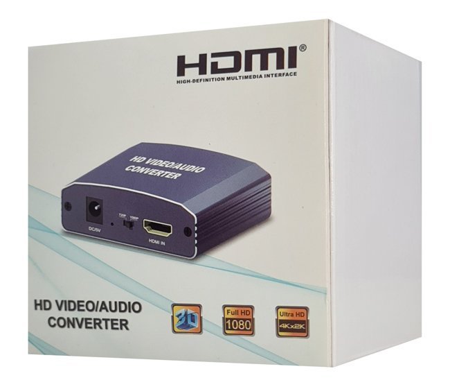 Video Converter apo HDMI se scart & 3.5mm, 4K 3825 Metatropeas 3