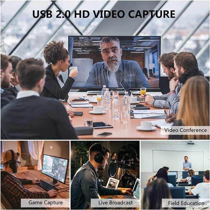 video capture, HDMI/USB syndesi, 4K/60Hz, mayro 4194 Video recorder 4