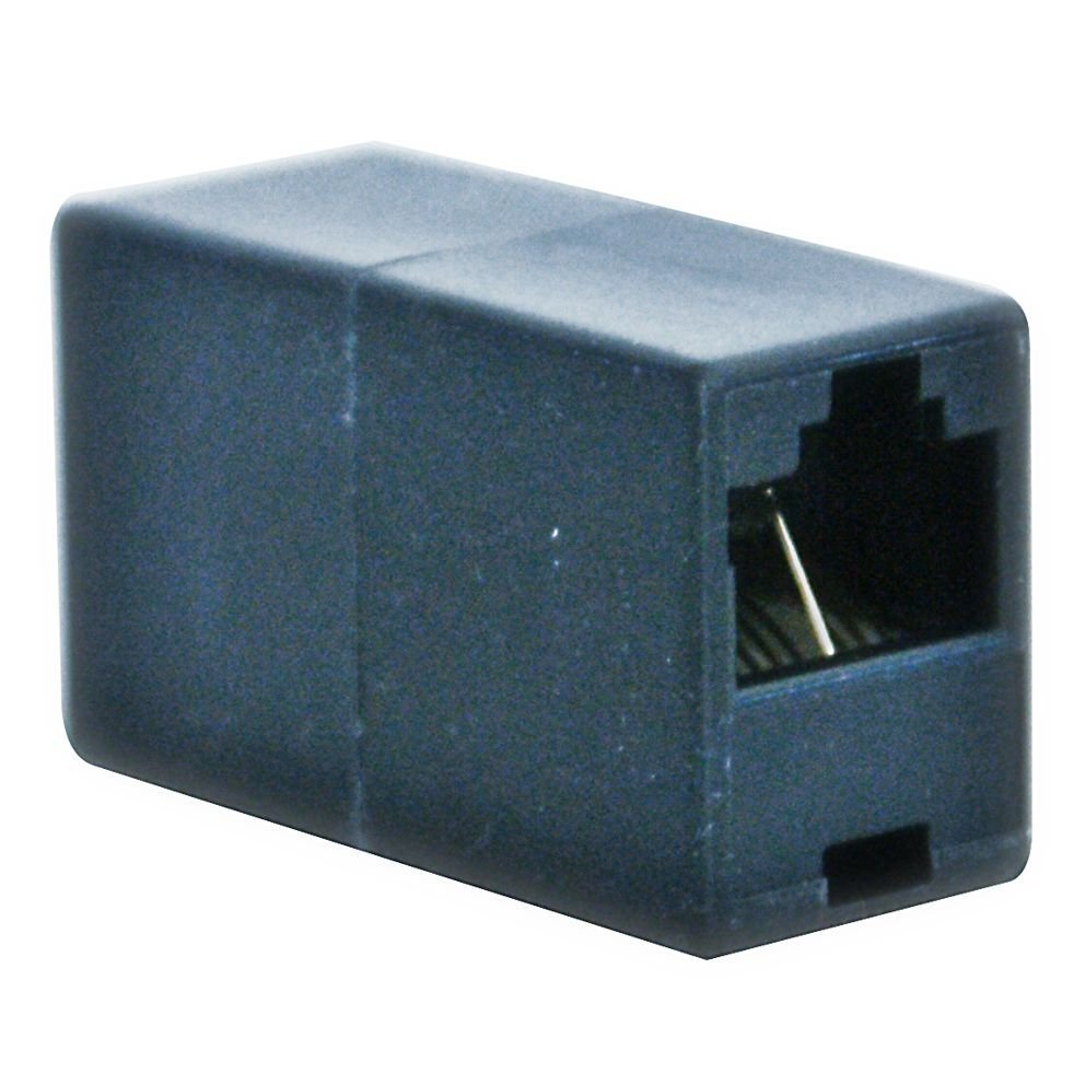 POWERTECH RJ45 εξάρτημα UTP μούφα , θηλυκό/θηλυκό, 8p8c, μαύρο 435
