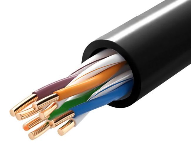 POWERTECH καλώδιο δικτύου , Cat 5e U/UTP, CCA 26AWG, 305m, μαύρο 4062