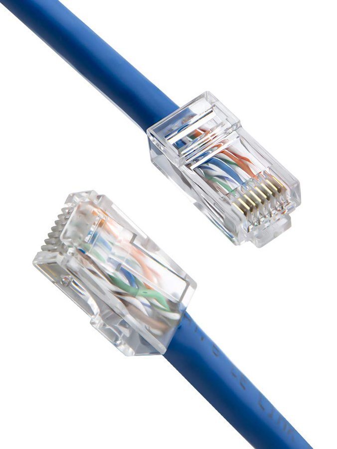 POWERTECH βύσμα RJ45 , Cat 6/6a UTP, modular, διάφανο, 50τμχ 6670 - Image 3