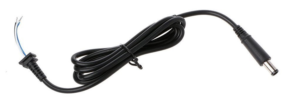 POWERTEH Καλώδιο τροφοδοτικού 3x 0.75mm, D 7.4x5.0mm, A, 1.8m, μαύρο 1364