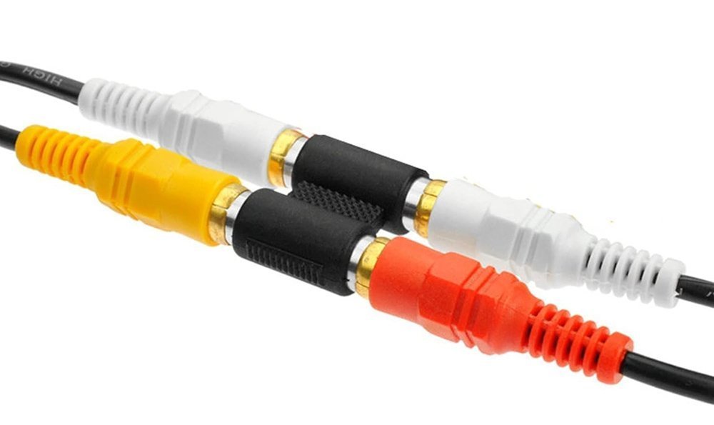 antaptoras 2x RCA thilyko se thilyko, mayros 8929 RCA 2