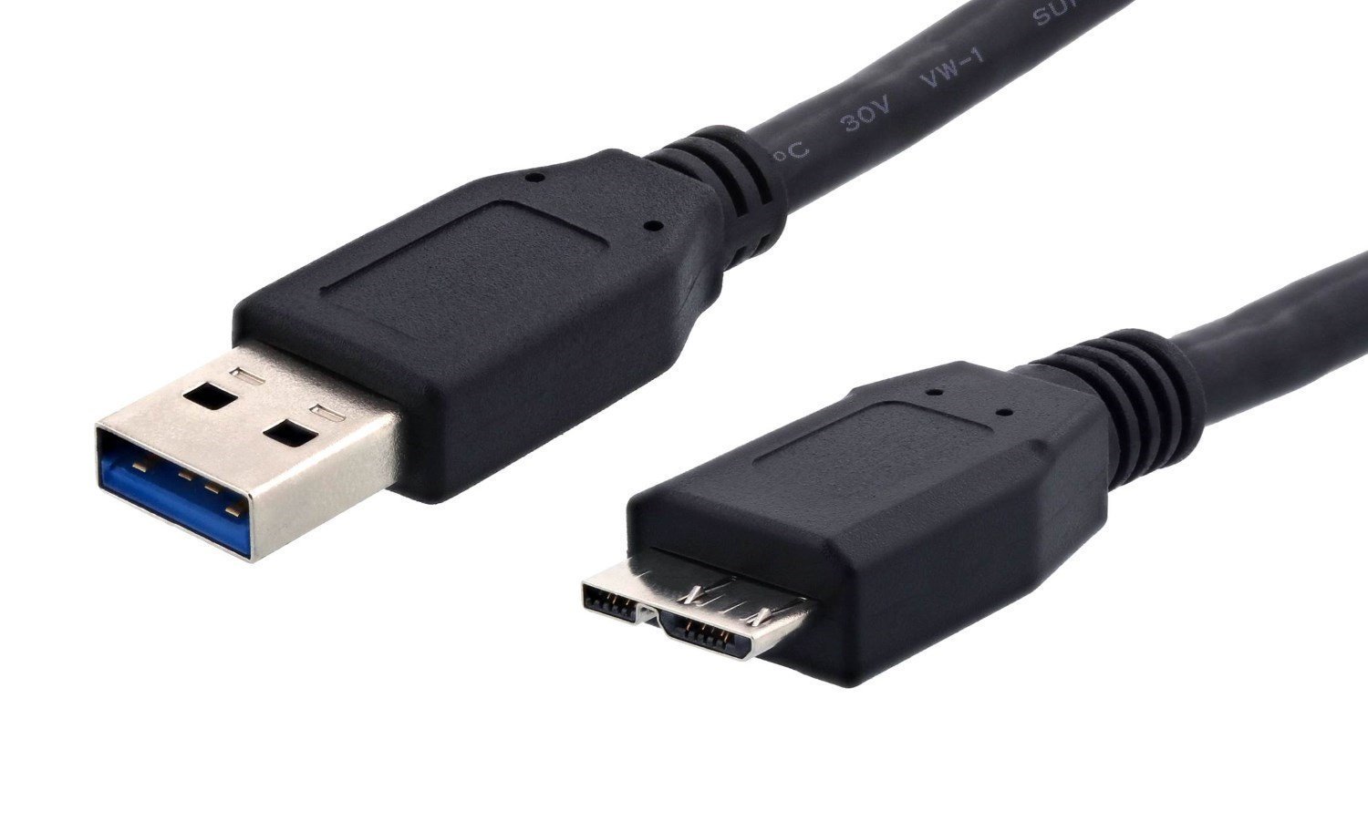 POWERTECH καλώδιο USB σε Micro B USB , 5Gbps, 1.5m, μαύρο 416